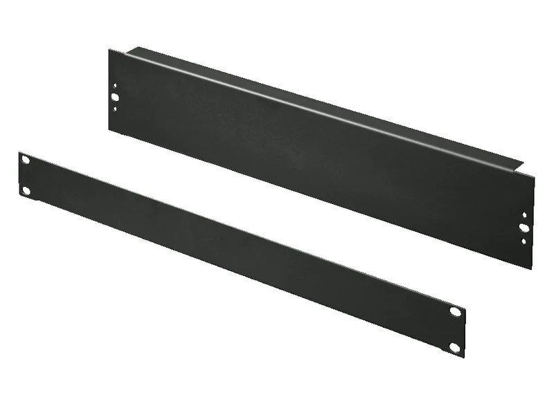 Rittal 1U 19-Zoll Blindplatte Schwarz RAL9005 - 7151005 [2 Stück]