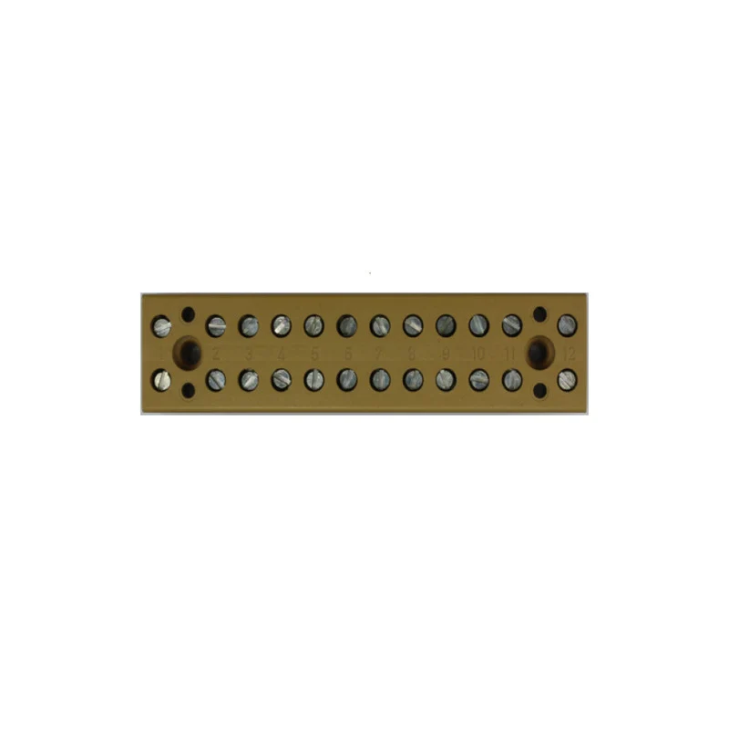 12-Polige Anschlussleiste 4mm² 400V Schraubanschluss - 0625320000