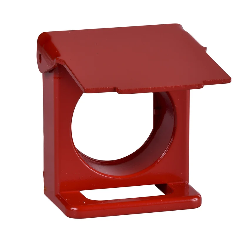 Schneider Electric XB4 Verriegelbarer Druckknopf Abdeckung Rot - ZB4BZ64