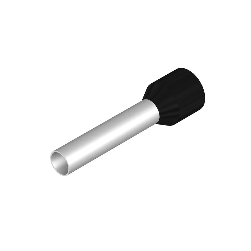 Weidmuller 6mm² Schwarzes Draht-Endhülsen-Kit - 0565700000 [100 Stück]