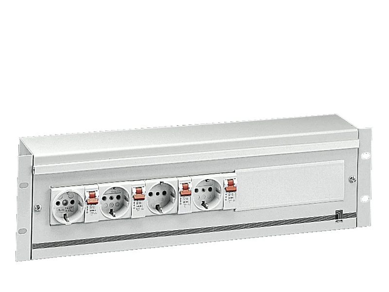 Rittal 19-Zoll 3U Energiebox Stromverteilungseinheit - 7480035