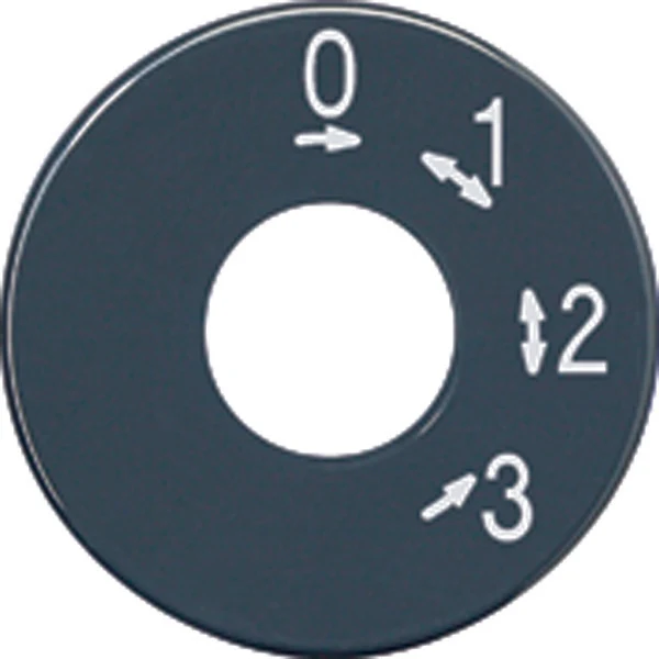 Jung Bedienelement/Zentralplatte Schaltgerät - SKS1101-4 [5 Stück]